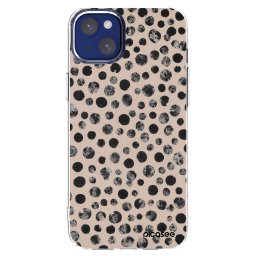 Átlátszó szilikon tok az alábbi mobiltelefonokra Apple iPhone 14 Plus - Dots