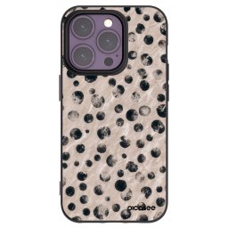 Fekete szilikon tok az alábbi mobiltelefonokra Apple iPhone 14 Pro - Inked