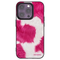 Fekete szilikon tok az alábbi mobiltelefonokra Apple iPhone 14 Pro - Pink Moo