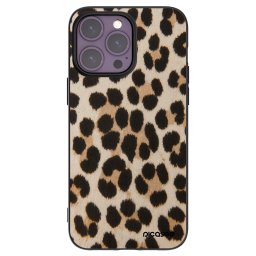 Fekete szilikon tok az alábbi mobiltelefonokra Apple iPhone 14 Pro Max - Brown Tiger