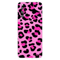 Átlátszó szilikon tok az alábbi mobiltelefonokra Sony Xperia 10 IV 5G - Pink Tiger