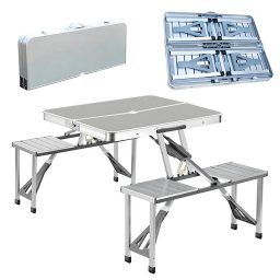 Grugen 1122 Kemping összecsukható szett ALU ezüst