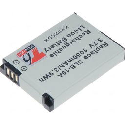 Akkumulátor T6 teljesítmény Samsung SLB-10A, BN-VH105, 1050mAh, 3,9Wh
