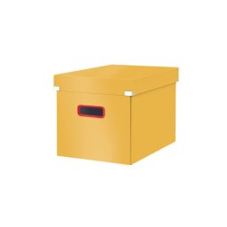 LEITZ Click&Store COSY négyzet alakú doboz, L méret (A4), meleg sárga színben