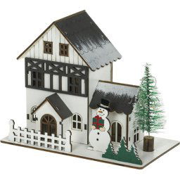 RXL 465 Téli ház 18cm 7LED WW RETLUX 18cm