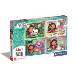 Gabi babaháza Activities 4 az 1-ben puzzle Clementoni