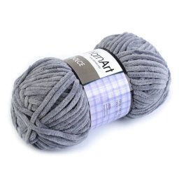 YarnArt Dolce zsenília kötő- és horgoló fonal, 100g, 760, szürke