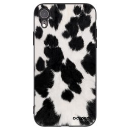 Fekete szilikon tok az alábbi mobiltelefonokra Apple iPhone XR - Black Moo