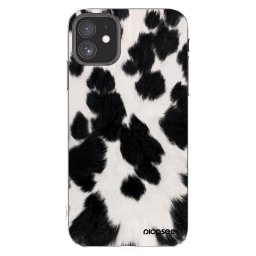 Átlátszó szilikon tok az alábbi mobiltelefonokra Apple iPhone 11 - Black Moo