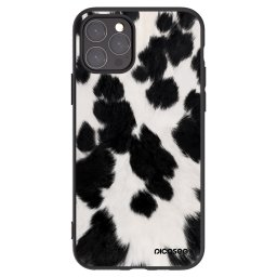 Fekete szilikon tok az alábbi mobiltelefonokra Apple iPhone 11 Pro - Black Moo