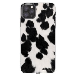 Átlátszó szilikon tok az alábbi mobiltelefonokra Apple iPhone 11 Pro Max - Black Moo