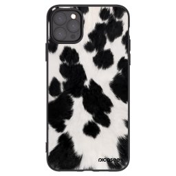 Fekete szilikon tok az alábbi mobiltelefonokra Apple iPhone 11 Pro Max - Black Moo