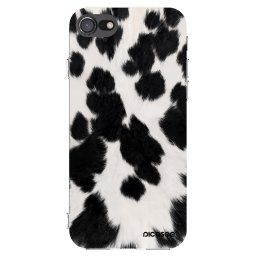 Átlátszó szilikon tok az alábbi mobiltelefonokra Apple iPhone SE 2020 - Black Moo