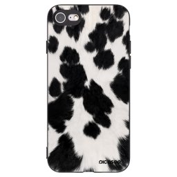 Fekete szilikon tok az alábbi mobiltelefonokra Apple iPhone SE 2020 - Black Moo