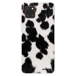 Átlátszó szilikon tok az alábbi mobiltelefonokra Samsung Galaxy Note 10 Lite N770F - Black Moo