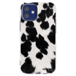 Átlátszó szilikon tok az alábbi mobiltelefonokra Apple iPhone 12 mini - Black Moo