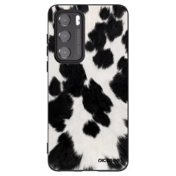 Fekete szilikon tok az alábbi mobiltelefonokra Huawei P40 - Black Moo