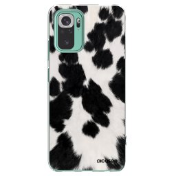 Átlátszó szilikon tok az alábbi mobiltelefonokra Xiaomi Redmi Note 10 Pro - Black Moo