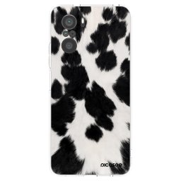 Átlátszó szilikon tok az alábbi mobiltelefonokra Xiaomi Poco F3 - Black Moo