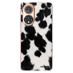 Átlátszó szilikon tok az alábbi mobiltelefonokra Huawei Nova 9 - Black Moo