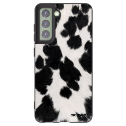 Fekete szilikon tok az alábbi mobiltelefonokra Samsung Galaxy S21 FE 5G - Black Moo