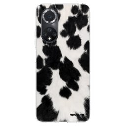 Átlátszó szilikon tok az alábbi mobiltelefonokra Huawei Nova 9 SE - Black Moo