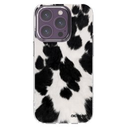 Átlátszó szilikon tok az alábbi mobiltelefonokra Apple iPhone 14 Pro - Black Moo