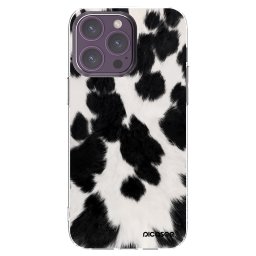Átlátszó szilikon tok az alábbi mobiltelefonokra Apple iPhone 14 Pro Max - Black Moo