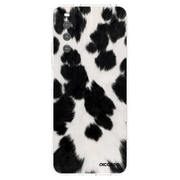 Átlátszó szilikon tok az alábbi mobiltelefonokra Sony Xperia 10 IV 5G - Black Moo