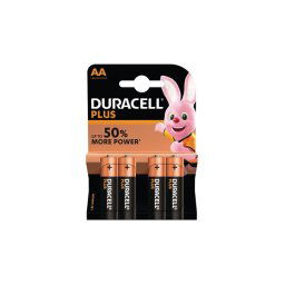 'Duracell MN1500B4 Duracell Plus AA 4 csomag