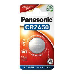 PANASONIC gombelem (CR2450L, 3V, lítium) 1db/csomag