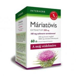 Interherb Napi 1 Máriatövis extraktum 200mg kapszula - 60db