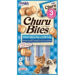 Inaba Cat Churu Bites - tonhal, fésűkagylóval 3 x 10 g