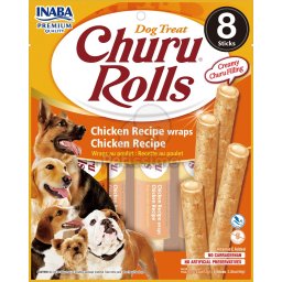 Inaba Dog Churu Rolls - csirke 8 x 12 g