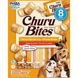INABA Dog Churu Bites - csirke 8 x 12 g
