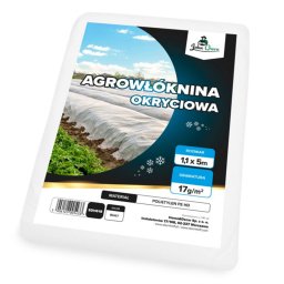 1,1 x 5 méteres téli fagytakaró kerti növényekre, cserjékhez pl leander, fehér, 17g/m2