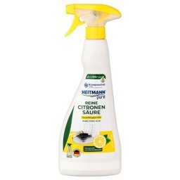 HEITMANN Vízkőoldó spray, citromsavval, 500 ml, HEITMANN "Pure"