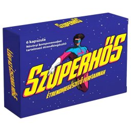Szuperhős - erős étrend-kiegészítő kapszula férfiaknak (6db)