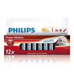 Philips AA Power alkáli elemek - 12db