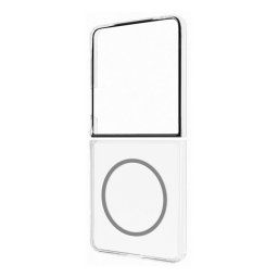 Designed for SAMSUNG műanyag telefonvédő (ütésállóság, ultravékony, Magsafe) ÁTLÁTSZÓ Samsung Galaxy Z Flip7 (SM-F766)