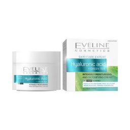 Eveline Skin Care Expert intenzív hidratáló és detoxikáló krém hialuronsavval és zöld teával 50ml