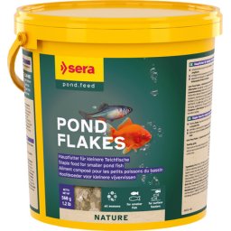 Sera Pond Flakes lemezes kerti tavi haltáp 3.8l