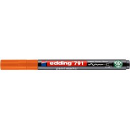 EDDING Lakkmarker, 1-2 mm, PCR, EDDING "791", narancs