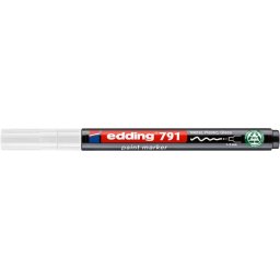 EDDING Lakkmarker, 1-2 mm, PCR, EDDING "791", fehér