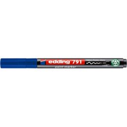 EDDING Lakkmarker, 1-2 mm, PCR, EDDING "791", kék