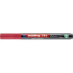 EDDING Lakkmarker, 1-2 mm, PCR, EDDING "791", rózsaszín