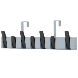 Fali fogas PIANO HANGER 45,5x11 cm, szürke-fekete