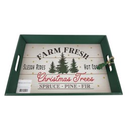 Karácsonyi fa tálca CHRISTMAS - több változat Változat: Farm fresh