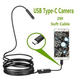 Mini vezetékes kamera telefonhoz android endoszkóp usb C