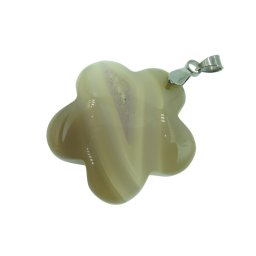 Botswanai achát druza medál